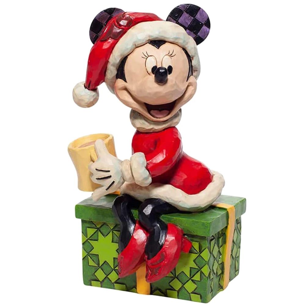Enesco Statuette De Collection Minnie Noël 2 Enesco Statuette De Collection Minnie Noël – Image 2