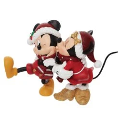 Enesco Figurine De Collection Mickey Et Minnie Noël