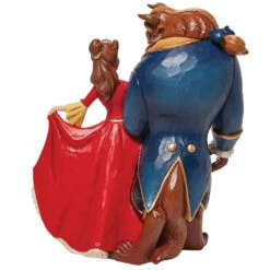 Enesco Statuette De Collection La Belle Et La Bête Noël