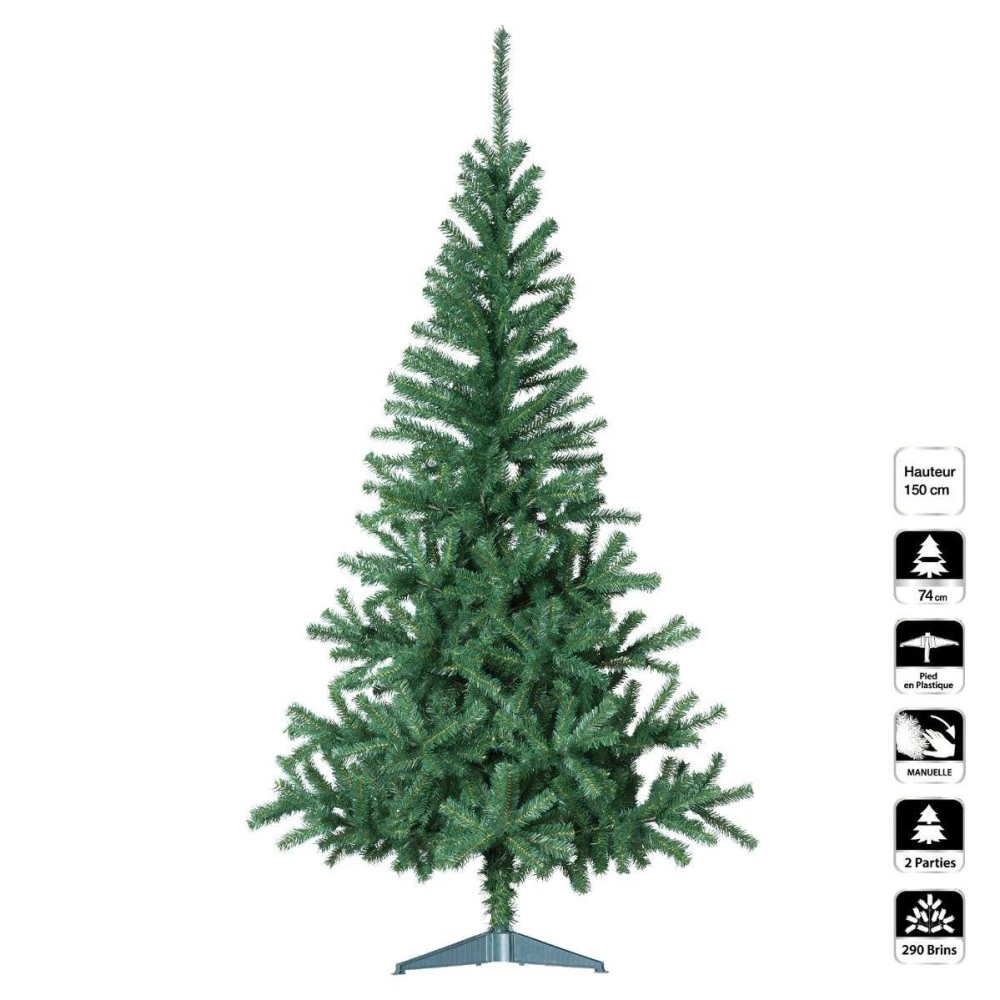 Sapin De Noël Essentiel Vert 150 Cm 1 Sapin De Noël Essentiel Vert 150 Cm