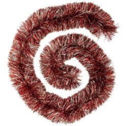 ATMOSPHERA Guirlande De Noël "Maison" 200cm Rouge & Blanc