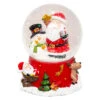 ATMOSPHERA Boule à Neige Déco "Soir De Noël" 10cm Rouge