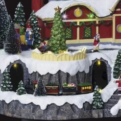 Village De Noël Roue Du Père Noël - Fééric Christmas -Homcom Boutique 3560233783745 3