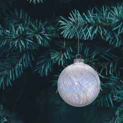 ATMOSPHERA Boule De Noël En Verre 100 Mm -Homcom Boutique 3560233790002 3
