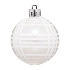 Boule De Noël Kit 52 Pièces Blanc - FEERIC CHRISTMAS -Homcom Boutique 3560233842497 7