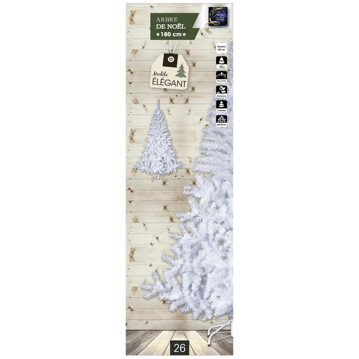 Sapin De Noël Artificiel Luxe Blanc 10 Sapin De Noël Artificiel Luxe Blanc – Image 10