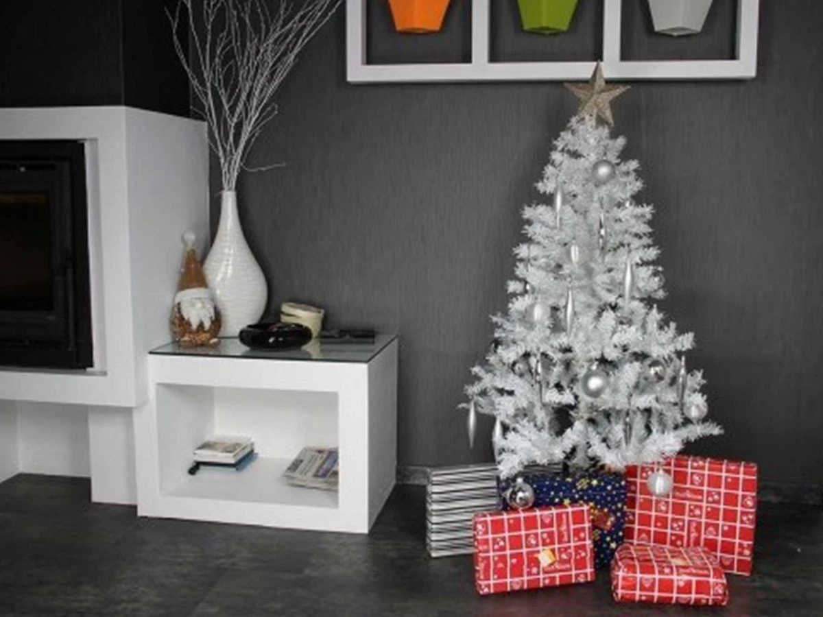 Sapin De Noël Artificiel Luxe Blanc 13 Sapin De Noël Artificiel Luxe Blanc – Image 13