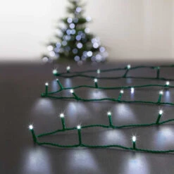 Guirlande De Noël 100cm Vert / Doré - FEERIC CHRISTMAS