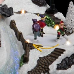 Village De Noël Hotel Et Sapins - Fééric Christmas -Homcom Boutique 3560238372104 3