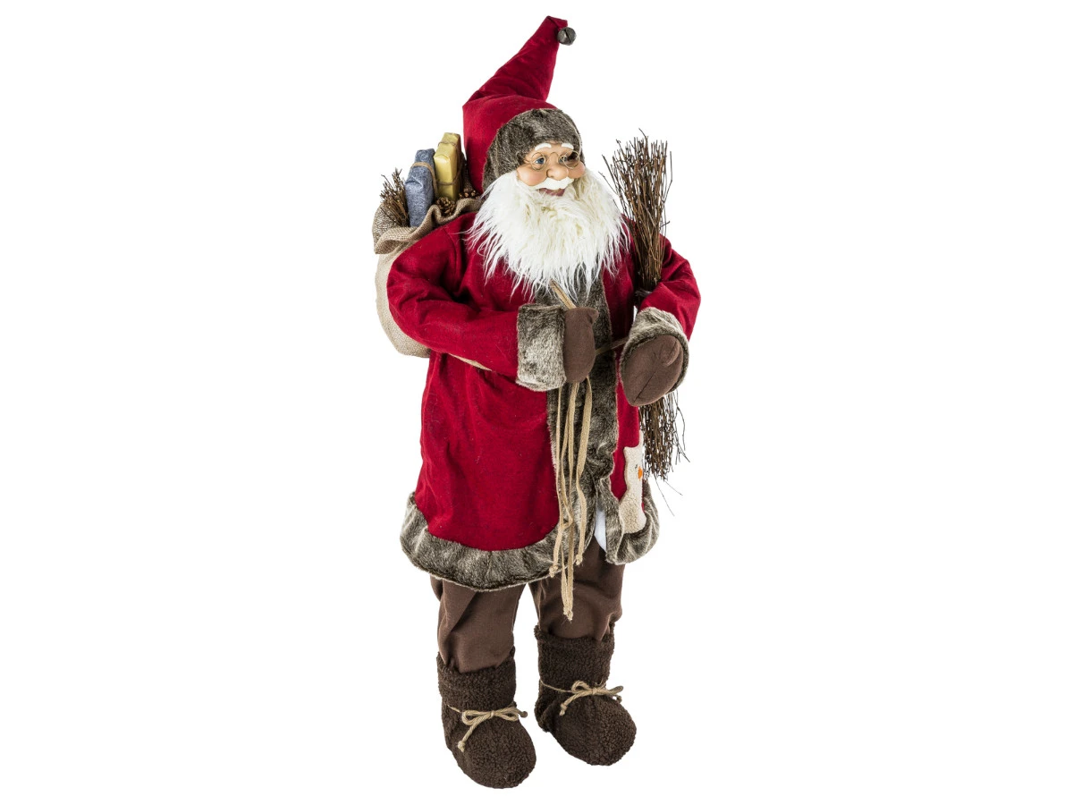 Père Noël Debout Traditionnel - FEERIC CHRISTMAS 2 Père Noël Debout Traditionnel - FEERIC CHRISTMAS – Image 2