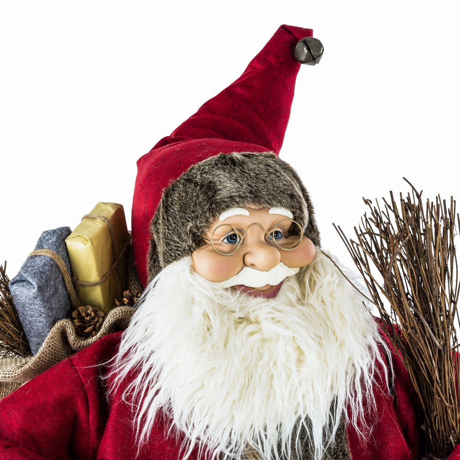 Père Noël Debout Traditionnel - FEERIC CHRISTMAS 1 Père Noël Debout Traditionnel - FEERIC CHRISTMAS