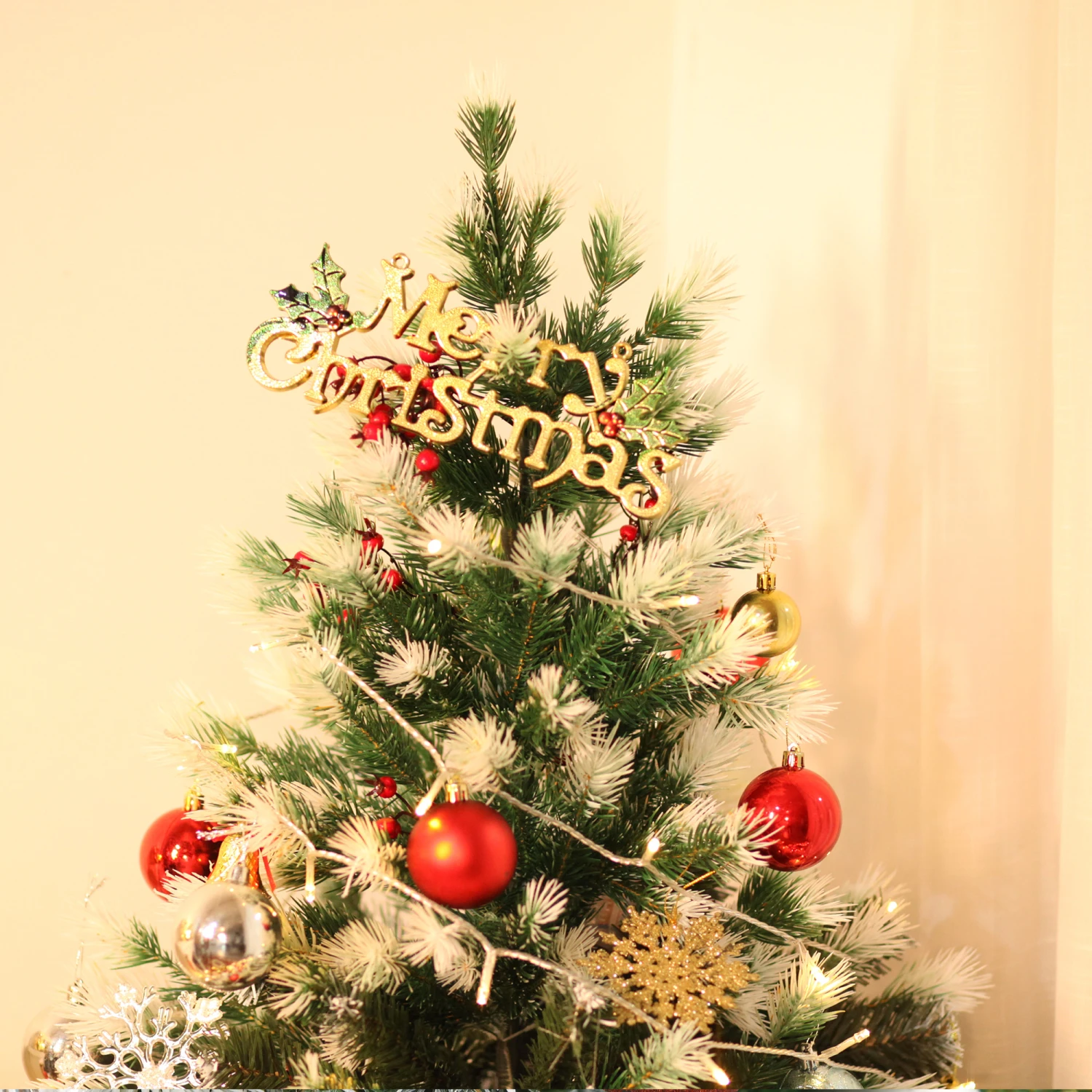 HOMCOM Sapin De Noël Artificiel Branches Enneigées Ø 75 X 150H Cm 554 Branches épines Imitation Nordmann Grand Réalisme 41 Houx 5 HOMCOM Sapin De Noël Artificiel Branches Enneigées Ø 75 X 150H Cm 554 Branches épines Imitation Nordmann Grand Réalisme 41 Houx – Image 5