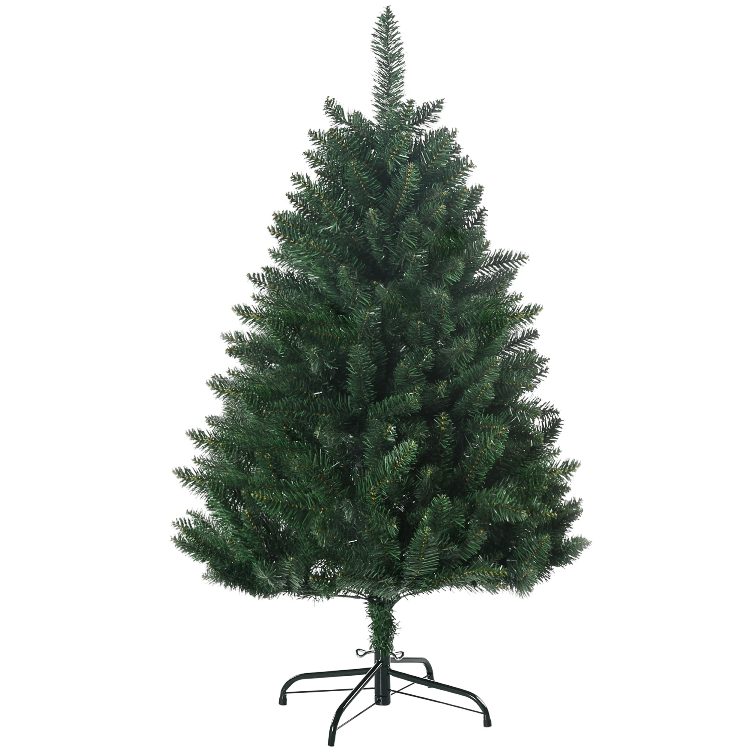 HOMCOM Sapin De Noël Artificiel Ø 85 X 120H Cm 305 Branches épines Imitation Nordmann Grand Réalisme Vert 2 HOMCOM Sapin De Noël Artificiel Ø 85 X 120H Cm 305 Branches épines Imitation Nordmann Grand Réalisme Vert – Image 2