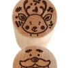 3 Mini Cookie Stamps Renne, Bonhomme Pain D'épices, Père Noël