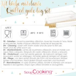 Moule à Bûche De Noël Matelassée -Homcom Boutique 3700943708953 4