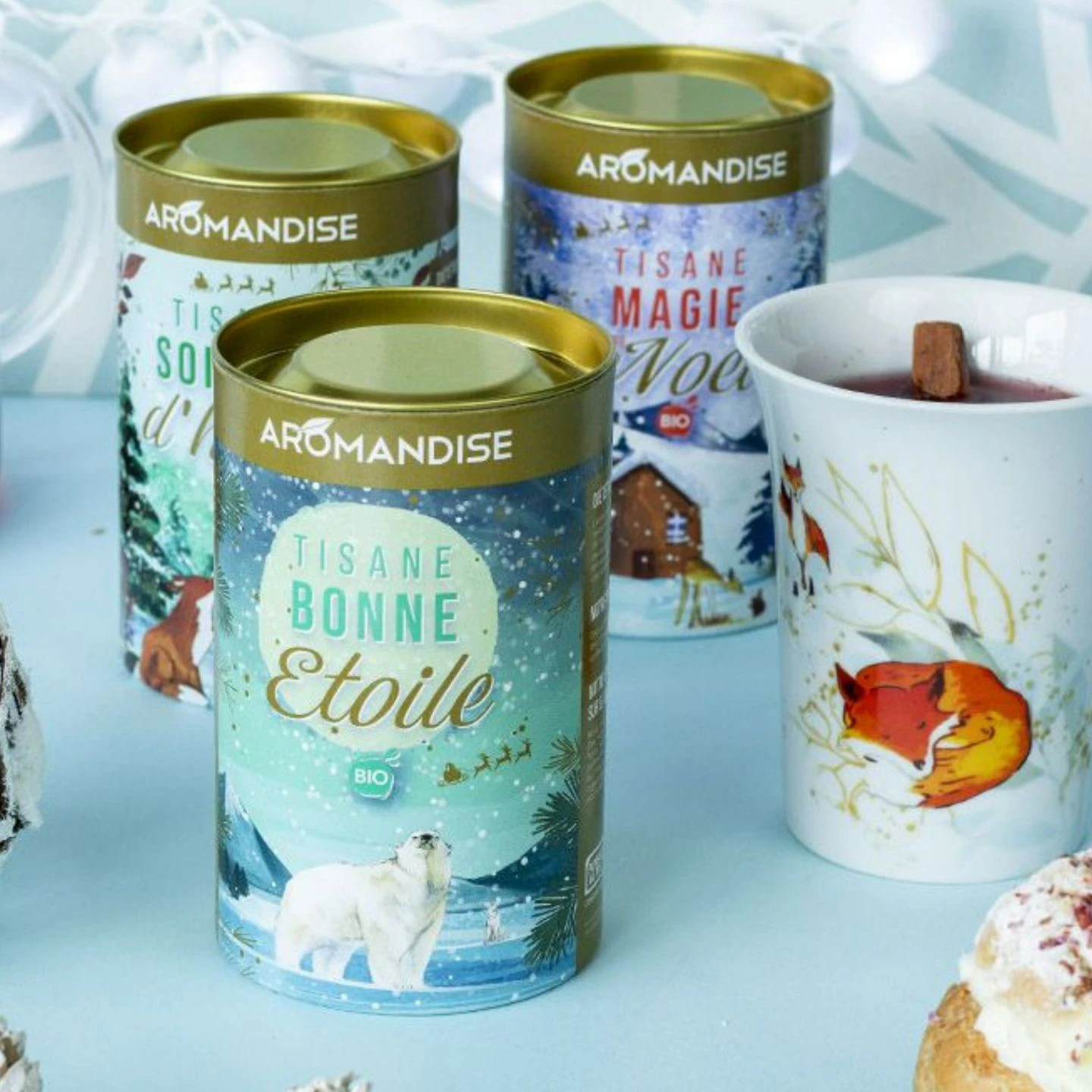 Duo Tisanes Hiver - Soirées D'Hiver Et Magie De Noël 1 Duo Tisanes Hiver - Soirées D'Hiver Et Magie De Noël