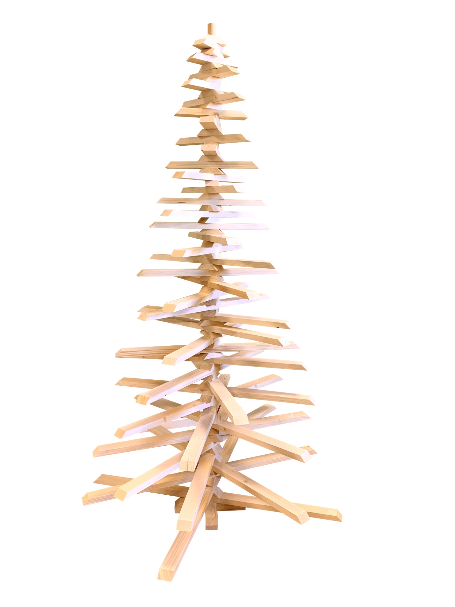 Sapin De Noël En Bois 150 Cm 2 Sapin De Noël En Bois 150 Cm – Image 2