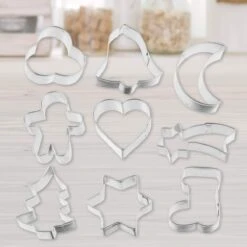 Lot De 9 Emporte-pièces De Noël Sur Cintre Zenker Emporte-pièces 42961