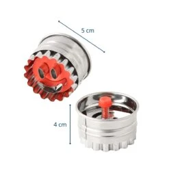Dr. Oetker Emporte-pièce Biscuit Linzer Motif Smiley Dr Oetker Noël 1499 -Homcom Boutique 4044935014998 3