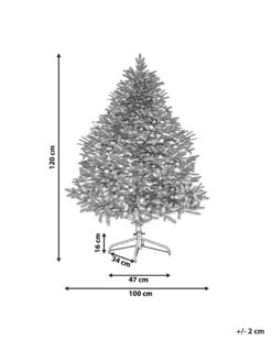 Sapin De Noël Artificiel Effet Neige 120 Cm Blanc MASALA -Homcom Boutique 4251682269681 3