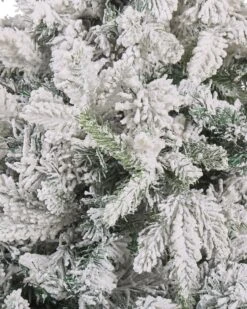 Sapin De Noël Effet Neige 120 Cm Blanc TOMICHI 8 Sapin De Noël Effet Neige 120 Cm Blanc TOMICHI -Homcom Boutique 4251682269742 4