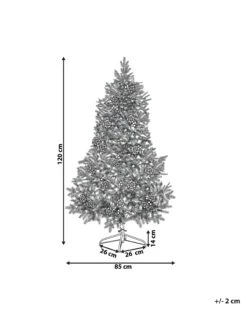 Sapin De Noël Artificiel Vert Pré-illuminé 120 Cm PALOMAR 9 Sapin De Noël Artificiel Vert Pré-illuminé 120 Cm PALOMAR -Homcom Boutique 4251682269759 3