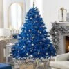 Sapin De Noël 180 Cm Bleu FARNHAM