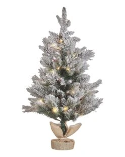 Sapin De Noël 90 Cm Vert Glacé MALIGNE