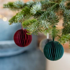 Lot De 6 Décorations De Noël