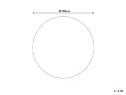 Tapis De Noël Rond 140 Cm De Diamètre EREGLI 8 Tapis De Noël Rond 140 Cm De Diamètre EREGLI -Homcom Boutique 4260624113173 3