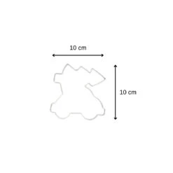 Emporte-pièce De Noël En Forme De Sapin Couché Sur Une Voiture Zenker Emporte-pièces 672803 -Homcom Boutique 5051126728038 3