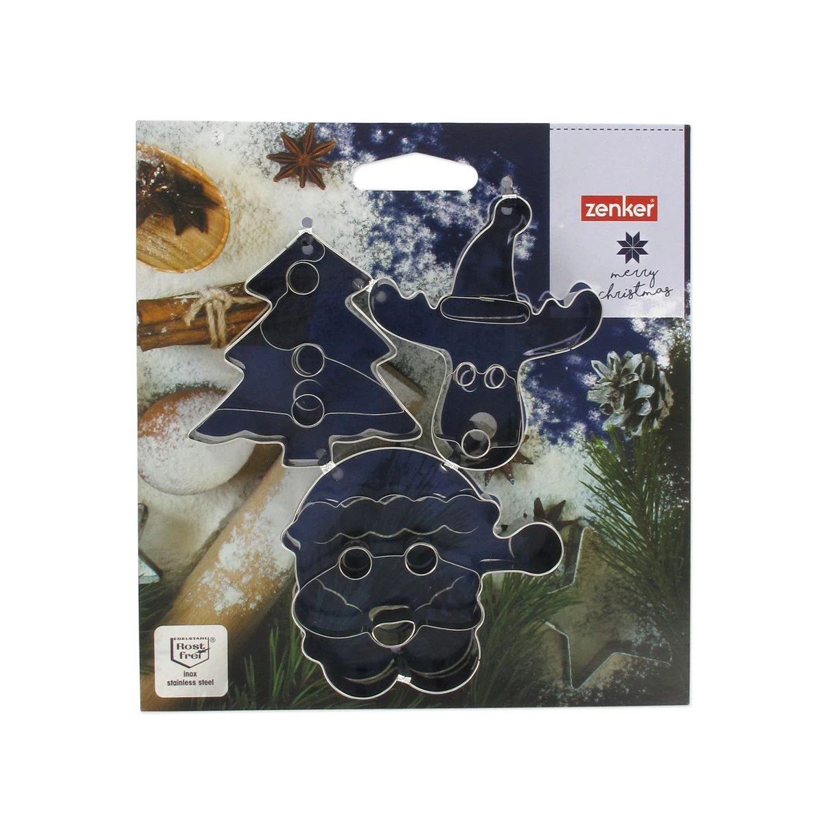 Set De 3 Emporte-pièces De Noël Zenker Emporte-pièces 672804 5 Set De 3 Emporte-pièces De Noël Zenker Emporte-pièces 672804 – Image 5