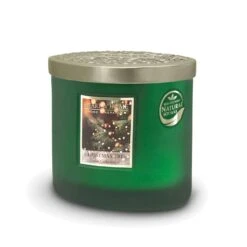 Bougie Ellipse 2 Mèches Heart And Home Sapin De Noël