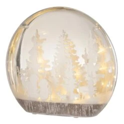 Décoration De Noël Led "Cloche II" 41cm Blanc
