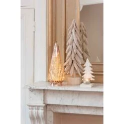 Arbre De Noël Déco "Navidad" 50cm Blanc