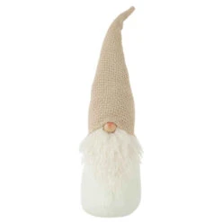 Statuette Déco "Père Noël" 57cm Beige
