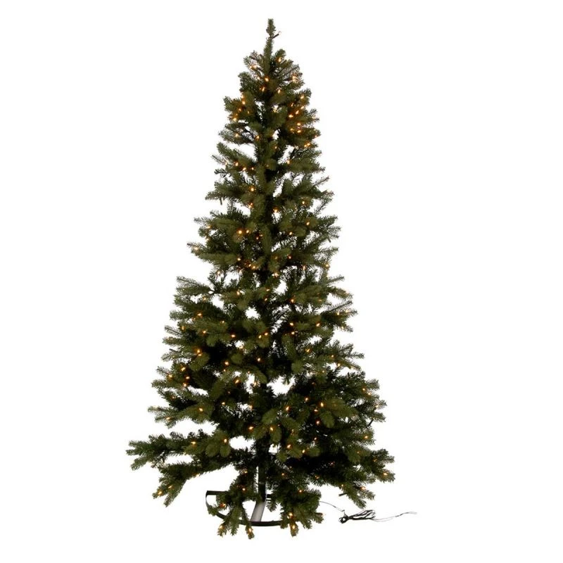 Sapin De Noël à Led "Demi Mural" 225cm Vert 2 Sapin De Noël à Led "Demi Mural" 225cm Vert – Image 2