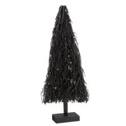 Sapin De Noël En Bois à Poser "Branches" 90cm Noir