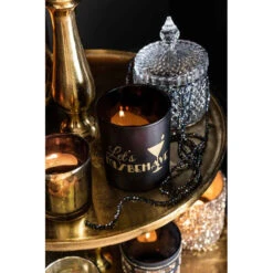 Suspension De Noël "Perles Strass" 45cm Noir -Homcom Boutique 5415203972736 3