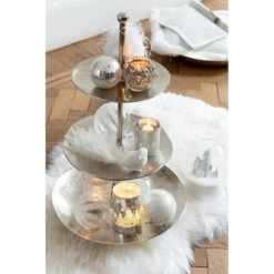 Lot De 4 Boules De Noël "Sucre" 10cm Transparent -Homcom Boutique 5415203975188 3