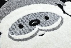 Tapis Enfant Moderne JOY Cercle Santa Père Noël, Pour Enfants - Structurel Deux Niveaux De Polaire Noir / Crème Cercle 120 Cm 9 Tapis Enfant Moderne JOY Cercle Santa Père Noël, Pour Enfants - Structurel Deux Niveaux De Polaire Noir / Crème Cercle 120 Cm -Homcom Boutique 5903824421561 5