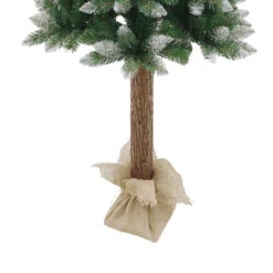 Arbre De Noël Alps Snowy Vert 150x70cm 7house -Homcom Boutique 8429160121196 3