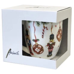 Tasse En Porcelaine Fine - Nutcrackers Noël