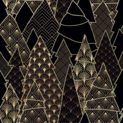 Mini Plateau Rectangulaire Sapins De Noël