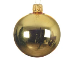 Boule De Noël Dorée ø 8 Cm