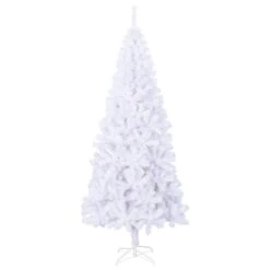 VidaXL Sapin De Noël Artificiel L 240 Cm Blanc