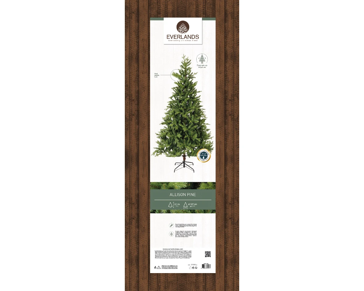 Sapin De Noël En Pin Allison H 210 X ø 127 Cm 4 Sapin De Noël En Pin Allison H 210 X ø 127 Cm – Image 4