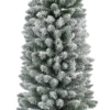 Sapin De Noël Pensil Pin Recouvert De Neige Ø 60 X H 210 Cm