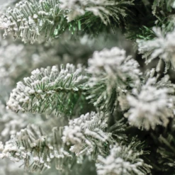 Sapin De Noël Pensil Pin Recouvert De Neige Ø 60 X H 210 Cm -Homcom Boutique 8718533661392 4