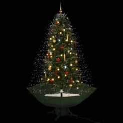 VidaXL Arbre De Noël Neigeux Avec Base De Parapluie Vert 190 Cm 9 VidaXL Arbre De Noël Neigeux Avec Base De Parapluie Vert 190 Cm -Homcom Boutique 8719883661971 3